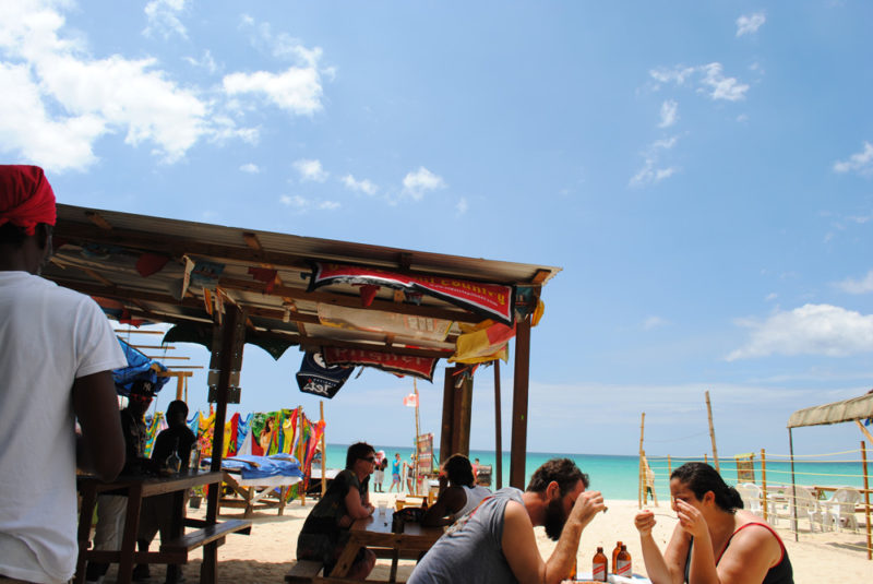 Great view of 7 Mile Beach from the Negril Sun Restaurant. 