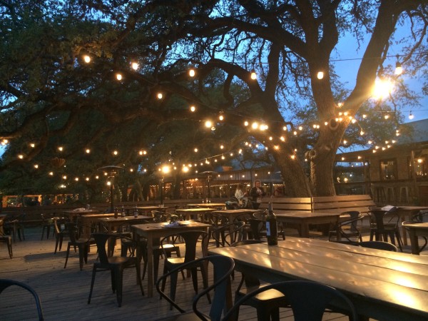 Salt Lick outdoor seating