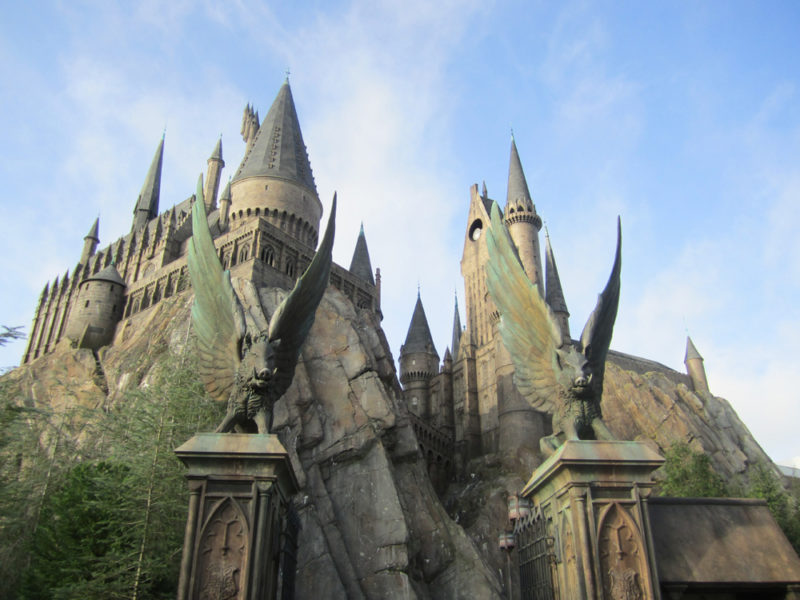 Hogwarts at the Wizarding World of Harry Potter, Universal's Island of Adventure Orlando.