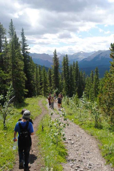 Powderface Ridge trail Alberta Canada