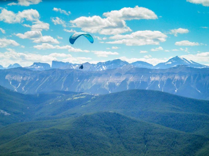 Powderface Ridge Paraglider