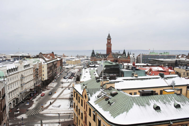 View from Helsingborg Castle, Sweden