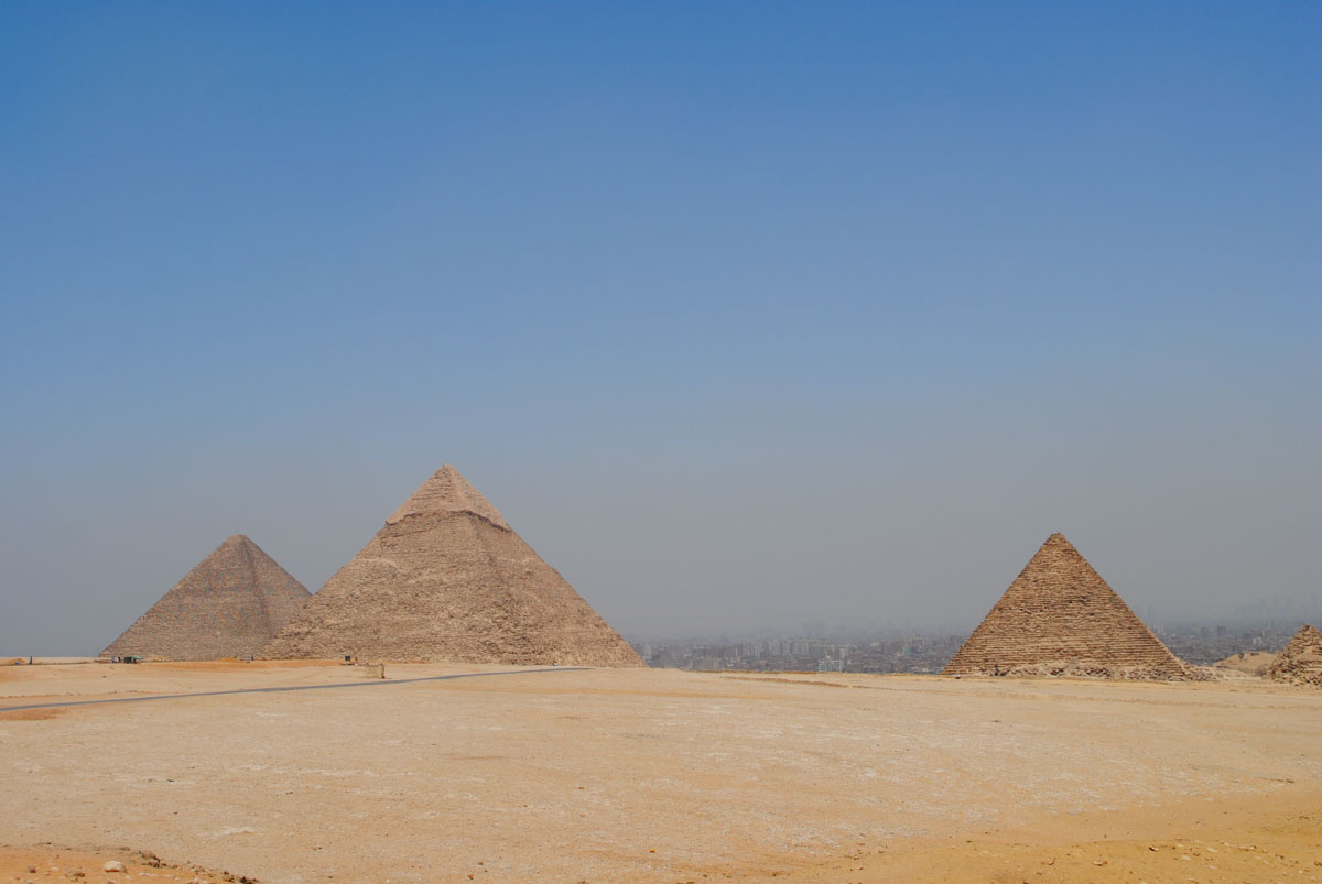 Pyramids in Cairo Egypt