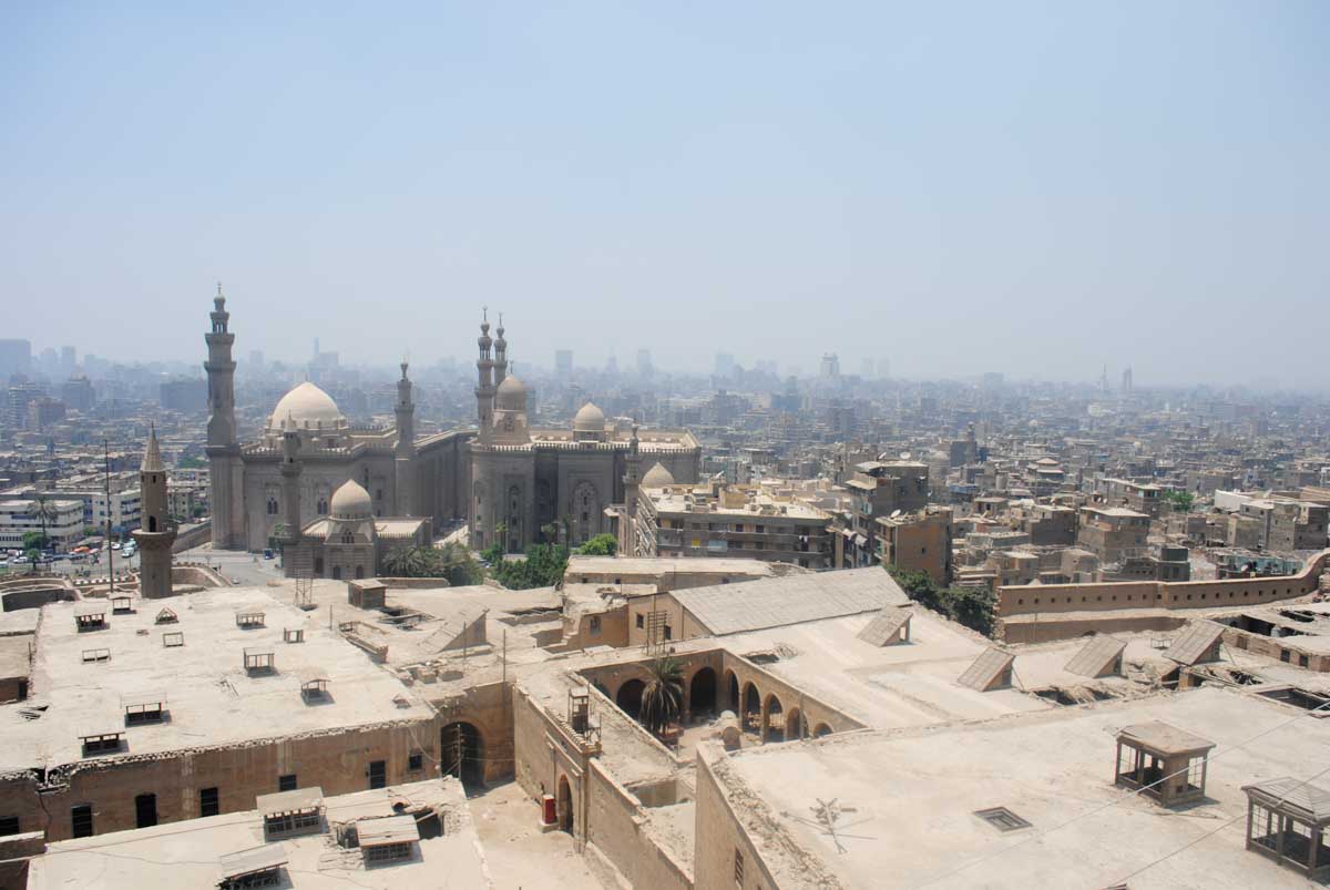 View of Cairo from the Muhammad Ali Mosque