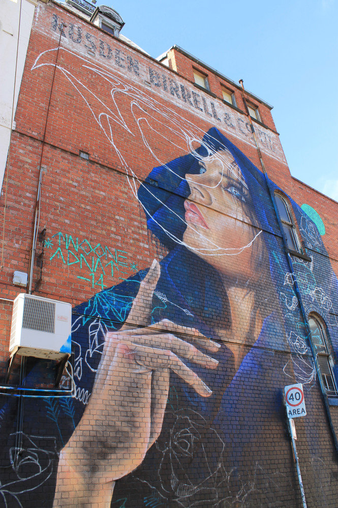 Street Art in Fitzroy, Melbourne