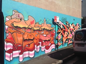 Surry Hills Street Grafitti Art
