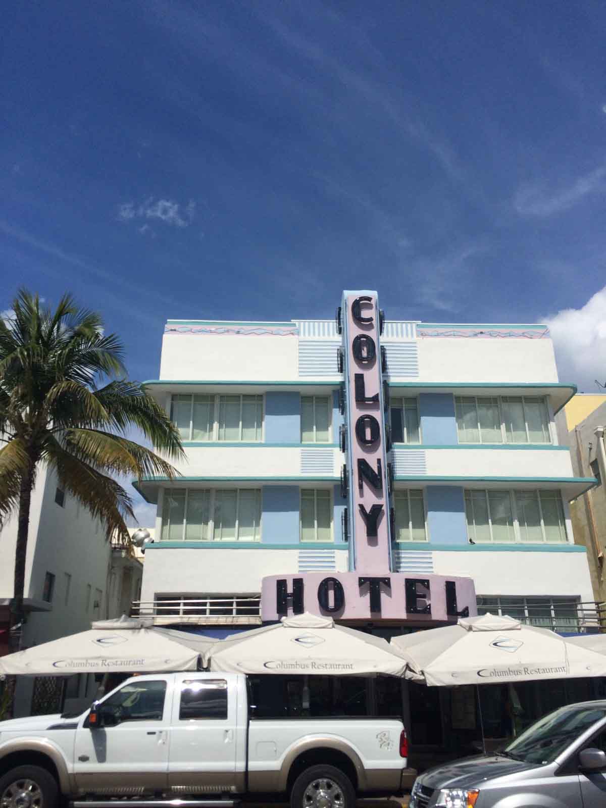 Colony Hotel Miami Beach