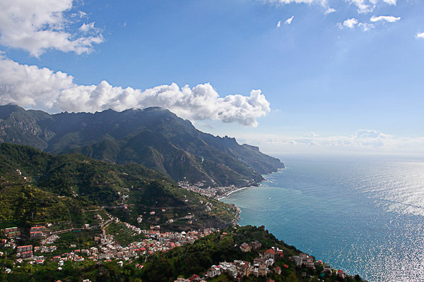 View from Susies hotel room in Ravello