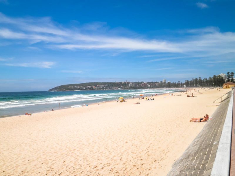 Manly Beach, Sydney, looking south