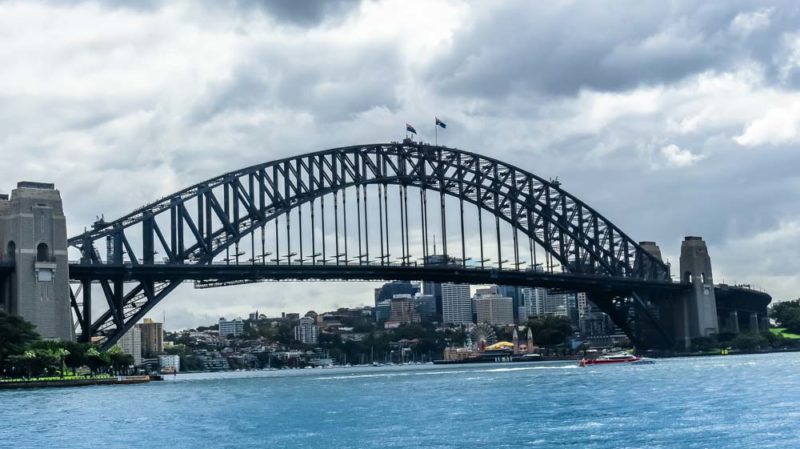 Sydney Harbour Bridge from Circular Quay