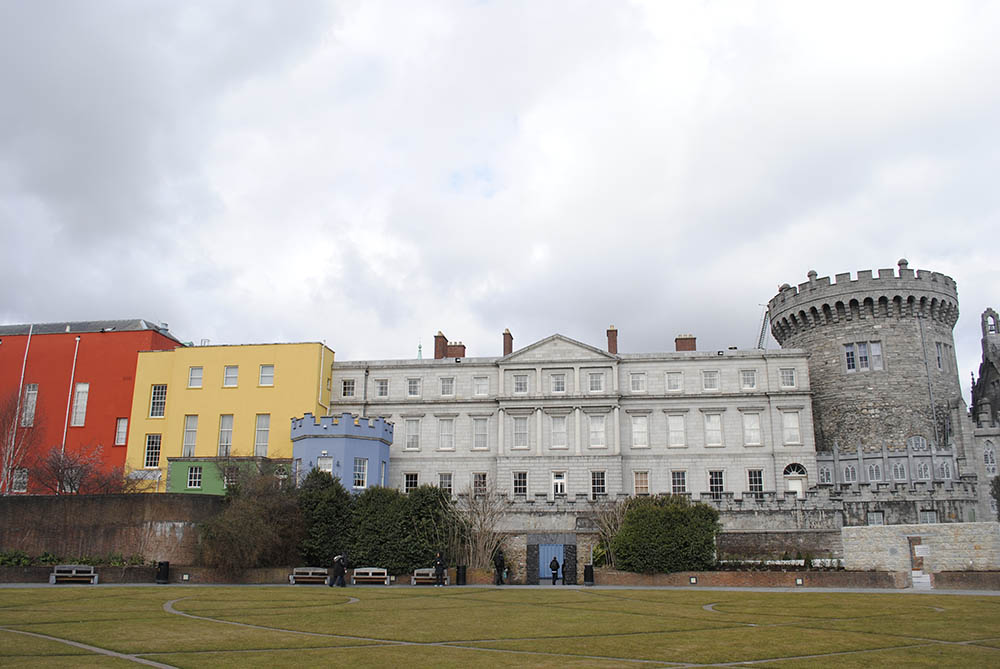 Part of Dublin Castle: the thing is so vast.