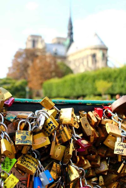 Love Locks in Paris