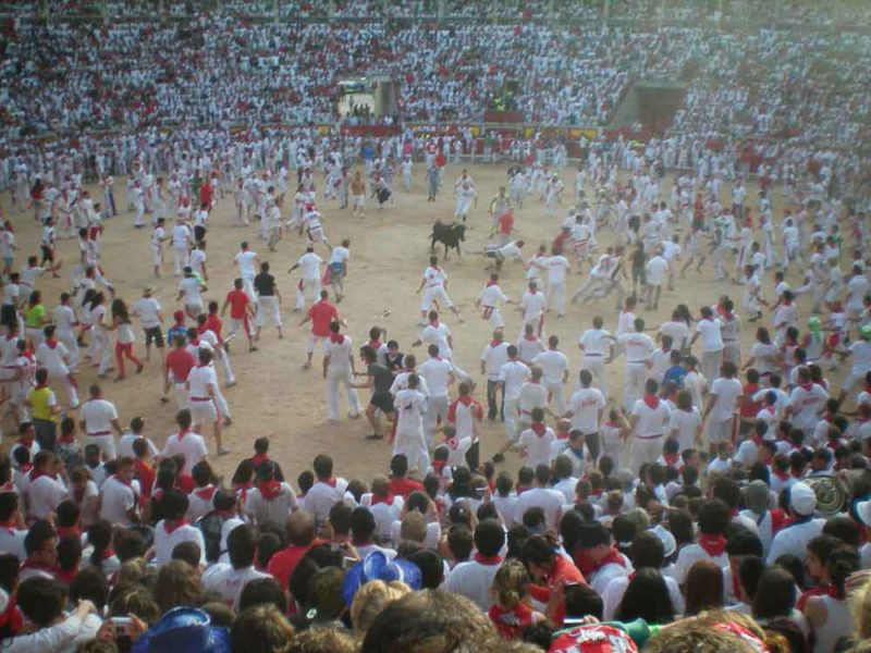 The San Fermin Arena, San Sebastian