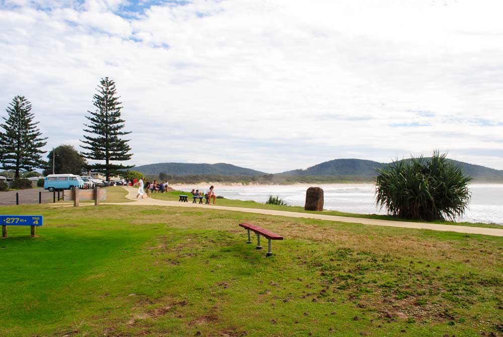 Crescent Head Foreshore walking path