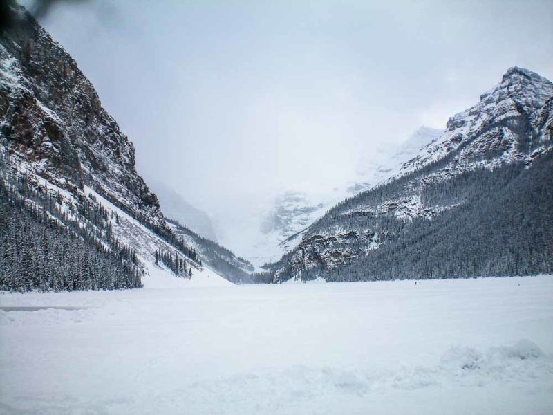 Lake Louise, Banff in the winter