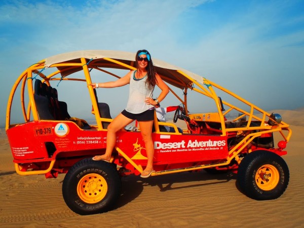 Dune Buggying in Desert Peru