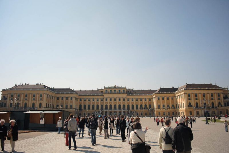 Schonnbrunn Palace up close