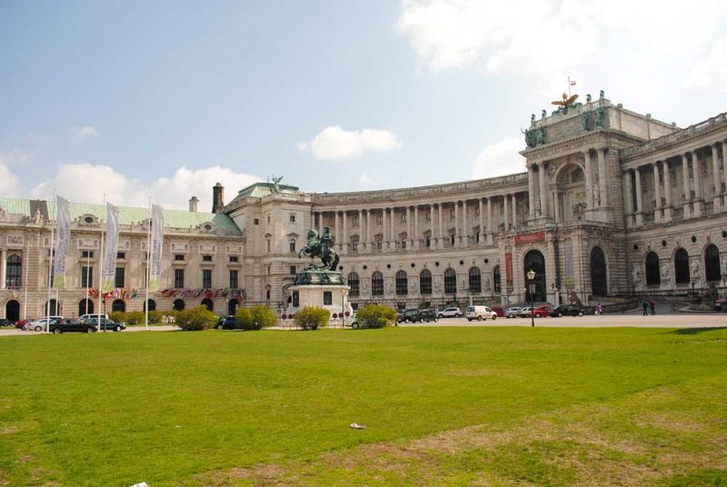 The newest wing of the Hofburg and possibly the most grand with a memorial to Prince Eugene of Savoy