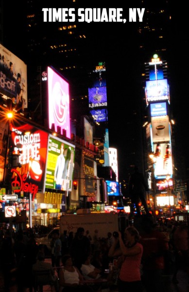 Times Square, New York, NY at Night