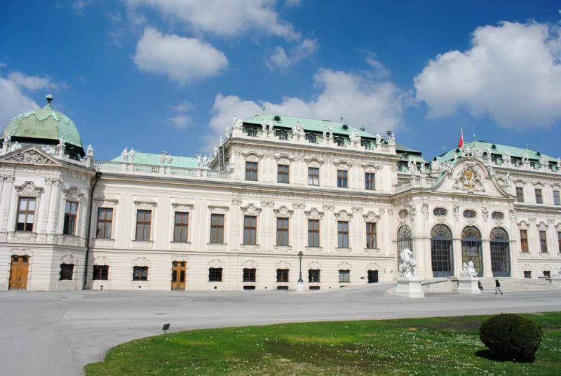 Upper Belvedere Gardens Vienna