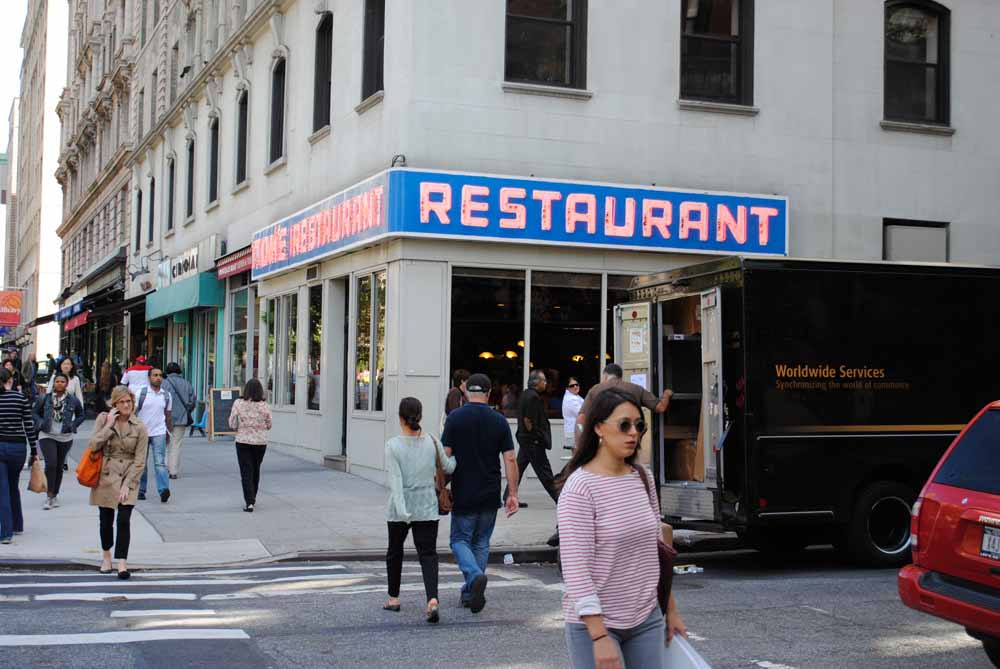 Monk's Restaurant from Seinfeld, NYC