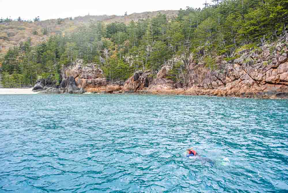 Pinnacle Bay on Hook Island.