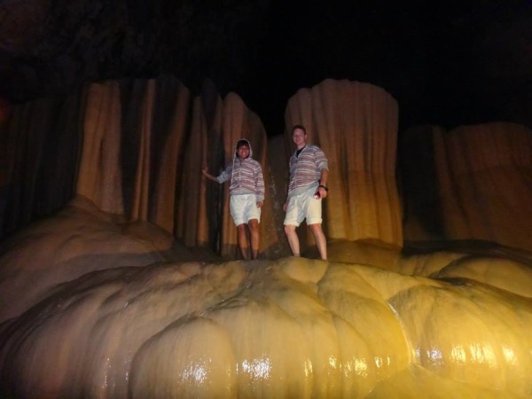 inside one of the caves in Sagada, Mt Province, Philippines