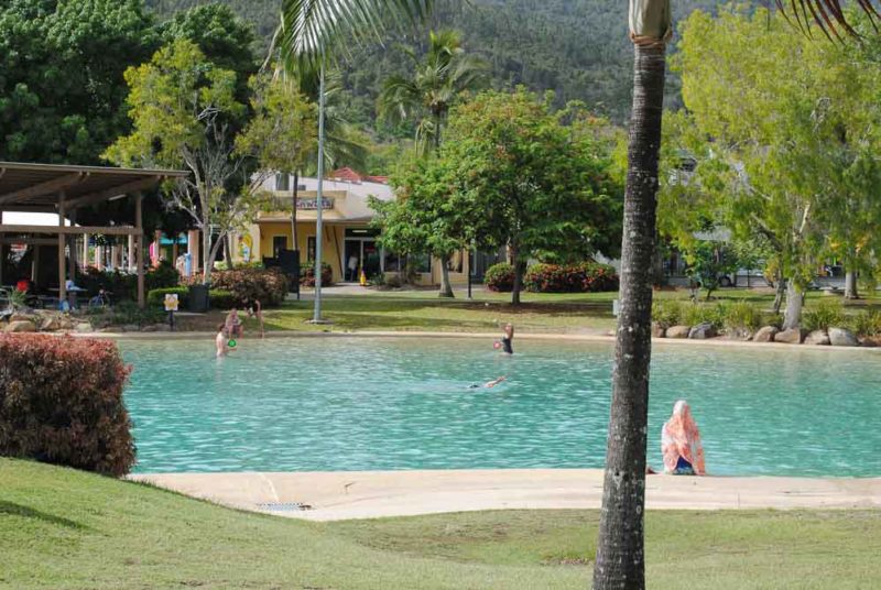 Grip ball in the Airlie Beach Lagoon