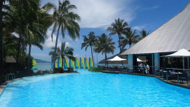 Hamilton Island diving pool