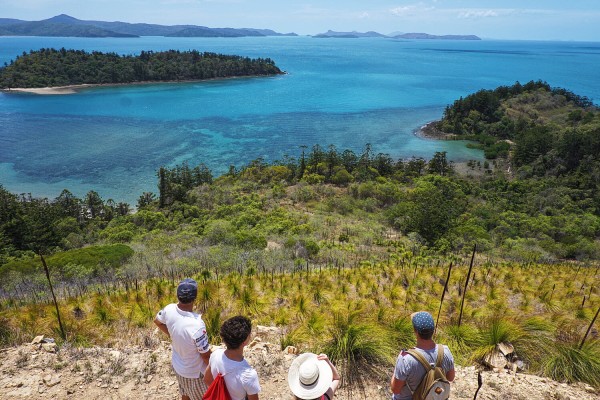 South Molle Island Hike - half way