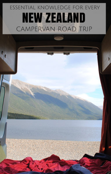NZ campervan road trip