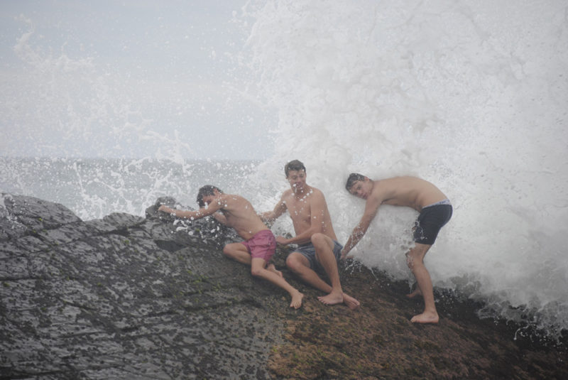 Splash Rock at Crescent Head NSW