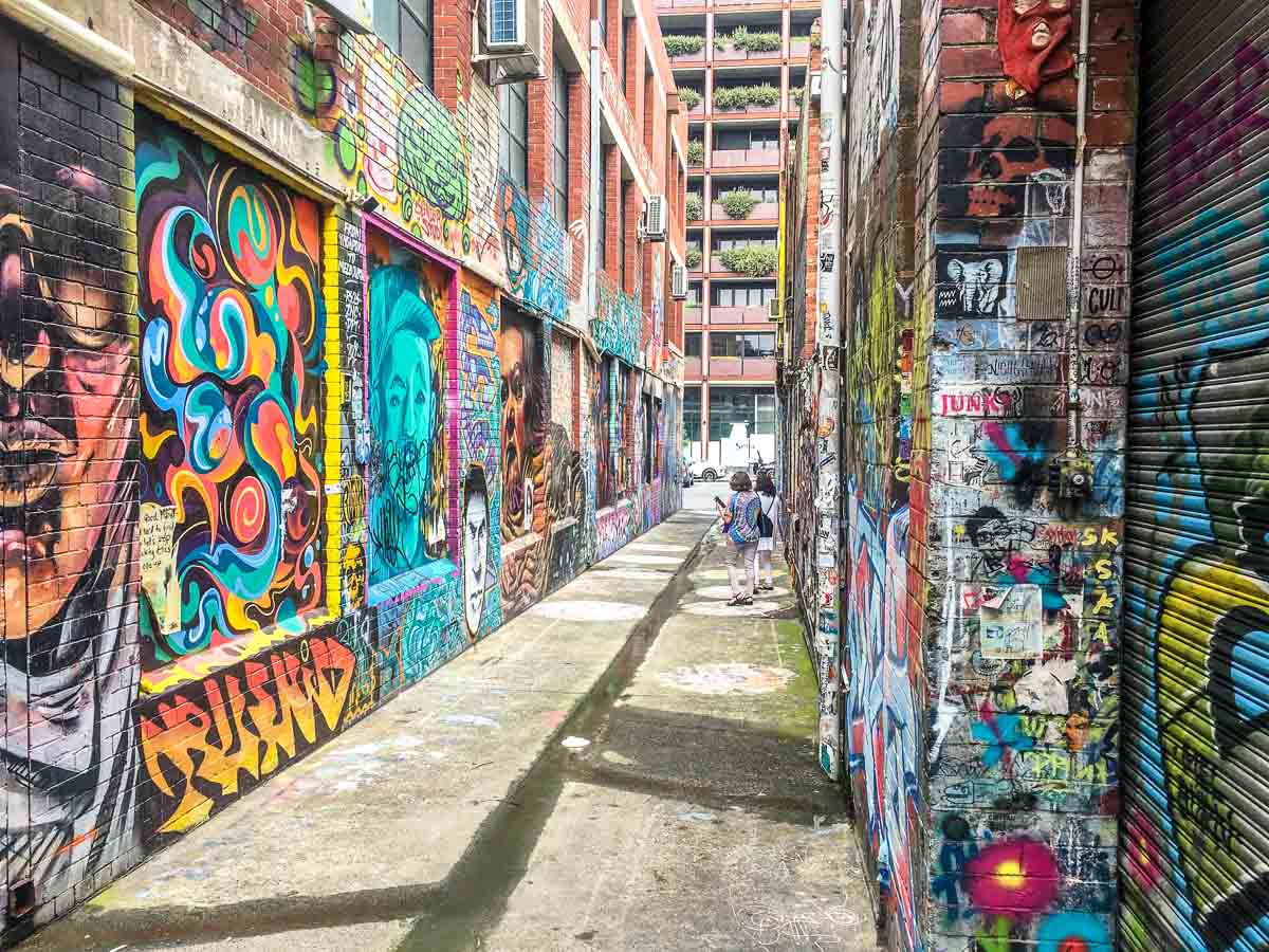 Blender Lane Grafitti in Melbourne