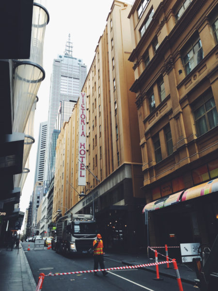 Ibis Style Melbourne, The Victoria Hotel outdoor facade. By @backstreetnomad