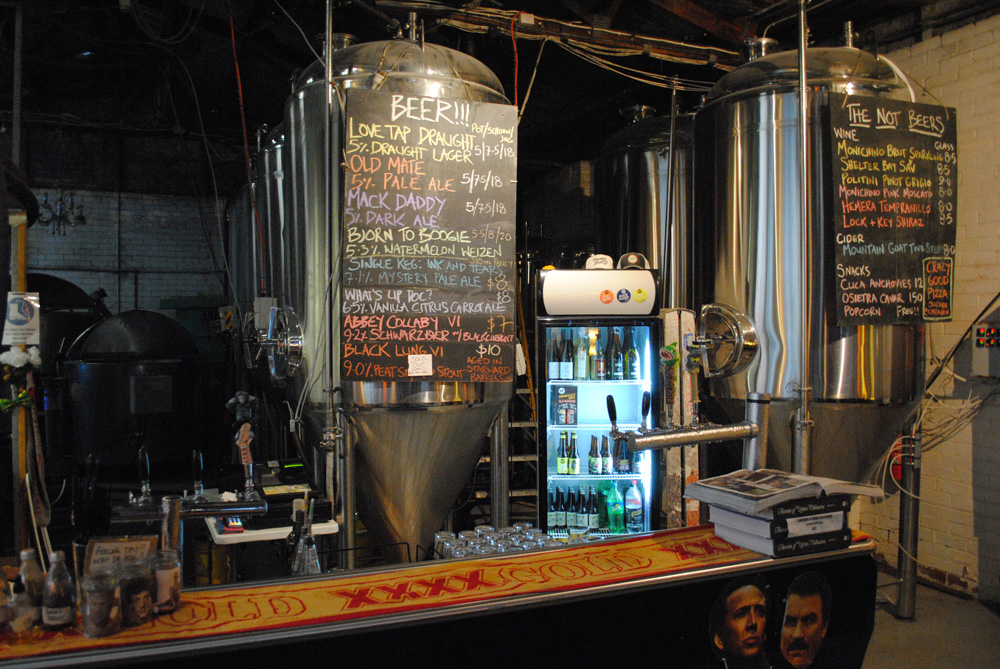 What was on tap at Moon Dog Brewhouse Melbourne when I visited, very extensive