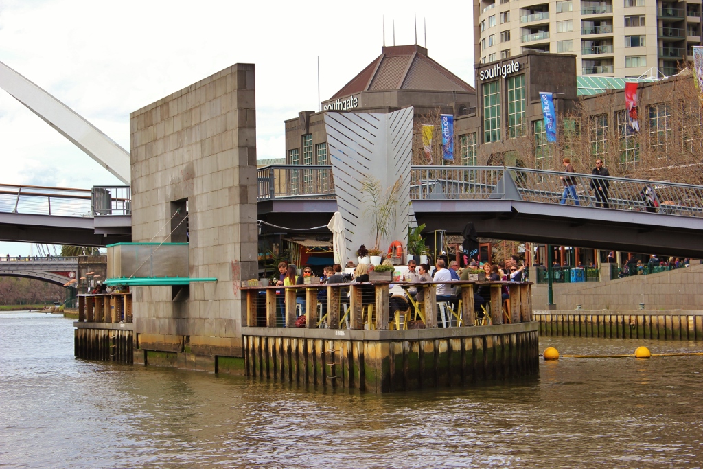 Ponyfish Island bar in Melbourne