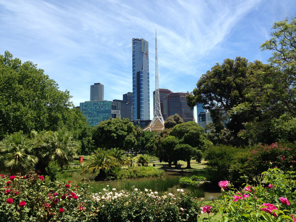 Queen Victoria Gardens Melbourne