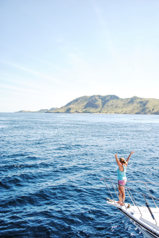 Sarah Feeling free sailing through Komodo National Park