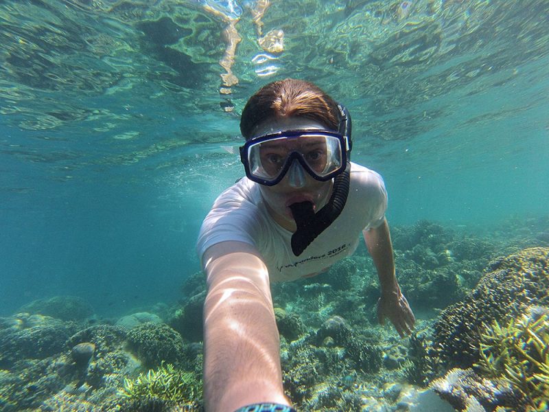 Snorkelling at Kanawa Island, Flores, Indonesia