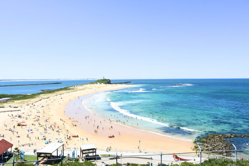 Walking up to Fort Scratchley is one of the best things to do in newcastle.