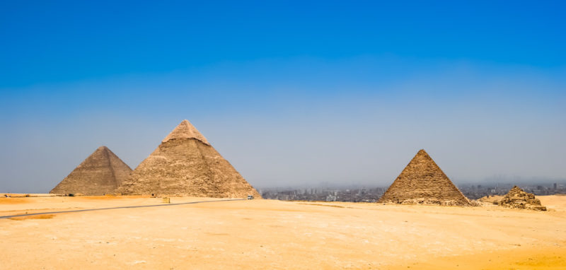 Pyramids of Giza, Cairo, Egypt