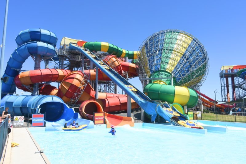 The extreme rides at Wet n wild Sydney