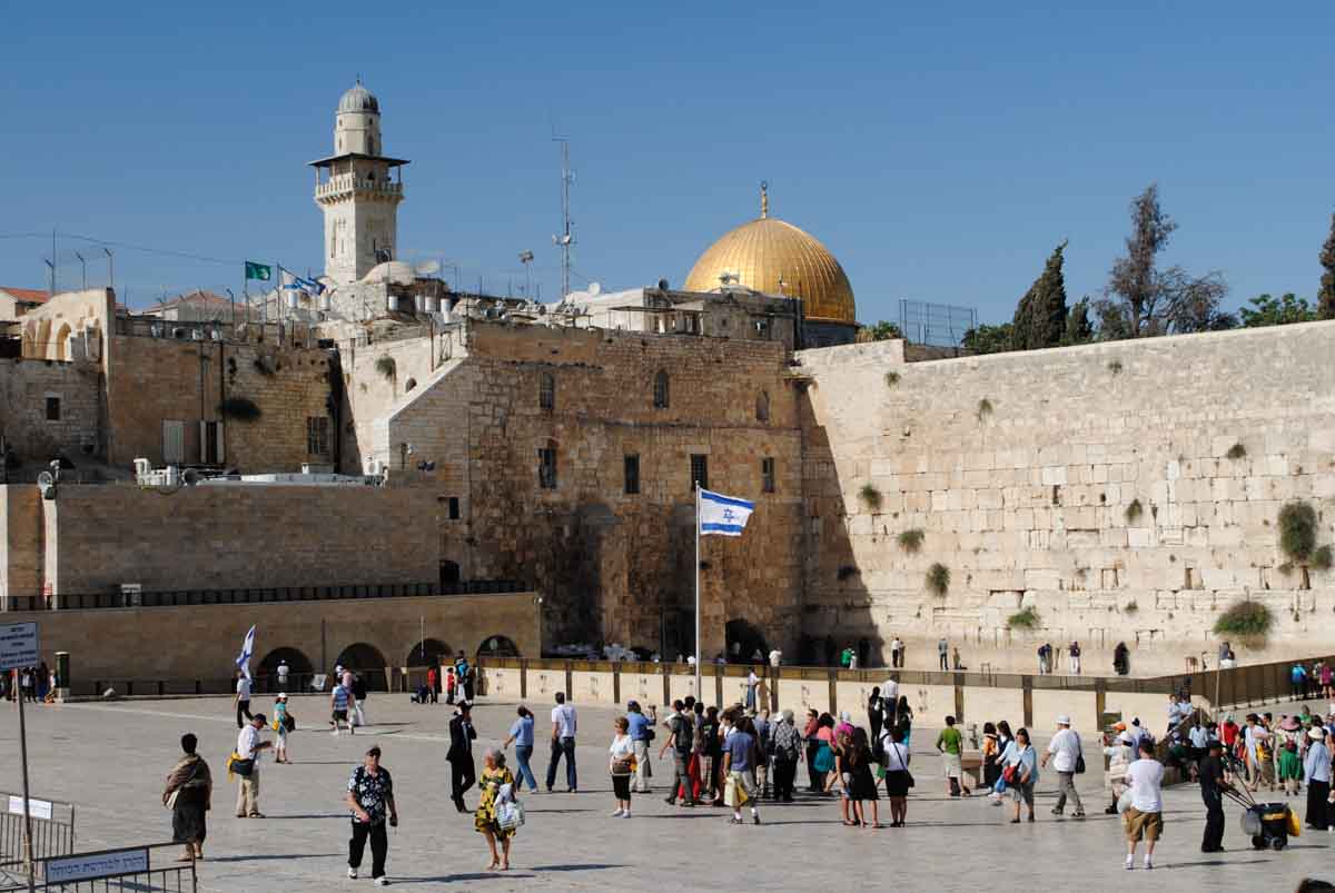 Wailing Wall in Jerusalem Israel