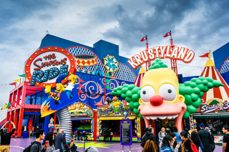 Krustyland at Universal Studios Hollywood