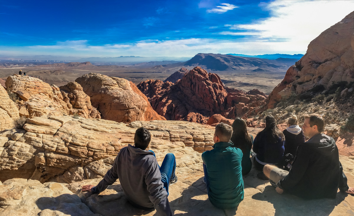 Red Rock Canyon summit