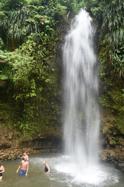 Toraille Waterfall near Soufriere, St Lucia