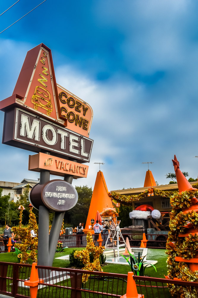 Cozy Cone Motel Radiator Springs Disneys California Adventure