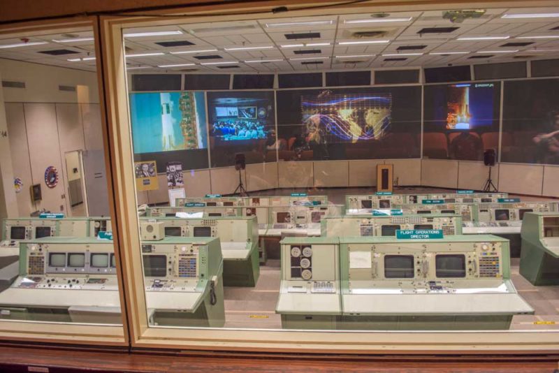 Historic Mission control space centre houston
