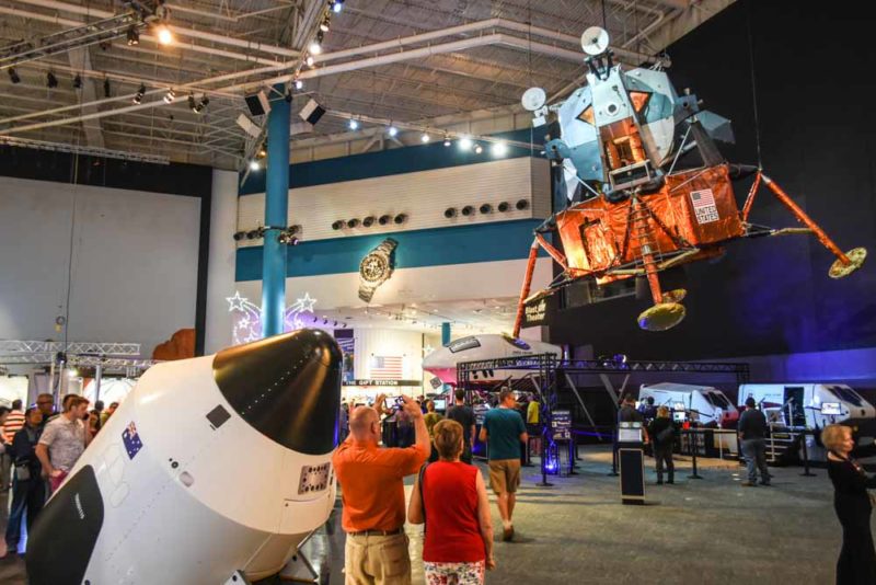 Main Building at Space Centre Houston