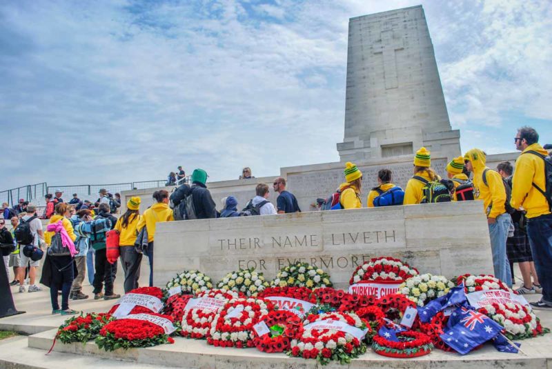 Anzac Monument at Lone Pine, Gallipoli Turkey